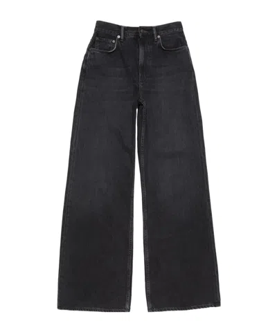 Acne Studios High-waist Jeans In Black