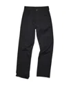 Acne Studios High-waist Straight-leg Trousers In Black