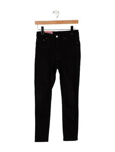 Pre-owned Acne Studios High-rise Skinny Leg Jeans In Black