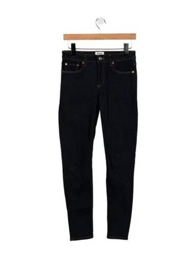 Pre-owned Acne Studios High-rise Skinny Leg Jeans W/ Tags In Blue