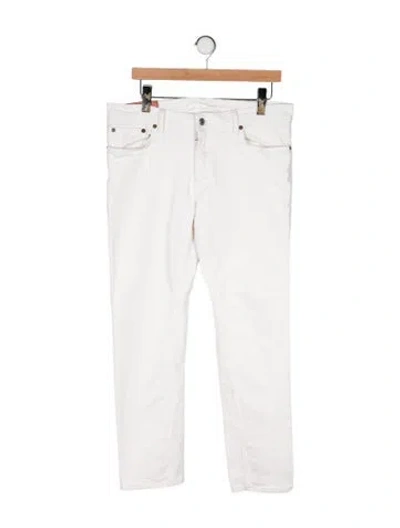 Pre-owned Acne Studios High-rise Straight Leg Jeans In Multi