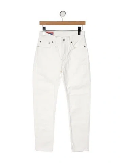 Pre-owned Acne Studios High-rise Straight Leg Jeans In Multi