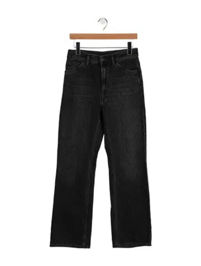Pre-owned Acne Studios High-rise Straight Leg Jeans In Multicolor
