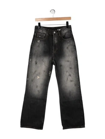 Pre-owned Acne Studios High-rise Straight Leg Jeans W/ Tags In Green