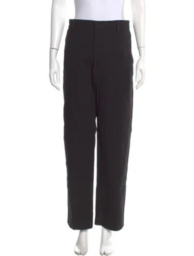 Pre-owned Acne Studios High-rise Wide Leg Jeans In Black