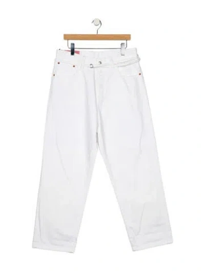 Pre-owned Acne Studios High-rise Wide Leg Jeans In Blue