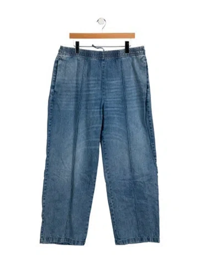 Pre-owned Acne Studios High-rise Wide Leg Jeans In Blue