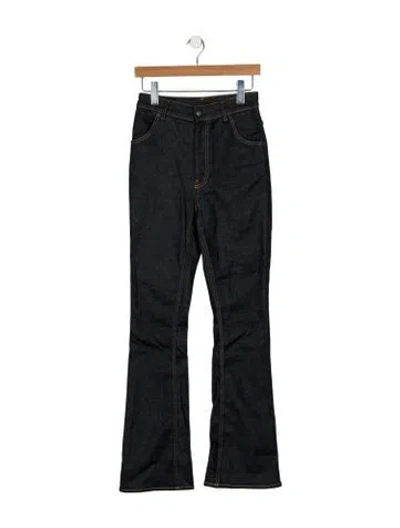 Pre-owned Acne Studios High-rise Wide Leg Jeans In Blue