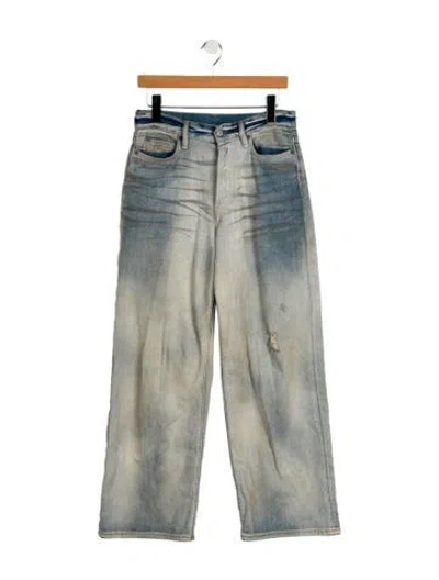 Pre-owned Acne Studios High-rise Wide Leg Jeans In Blue