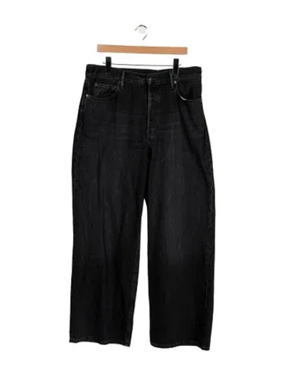Pre-owned Acne Studios High-rise Wide Leg Jeans In Blue