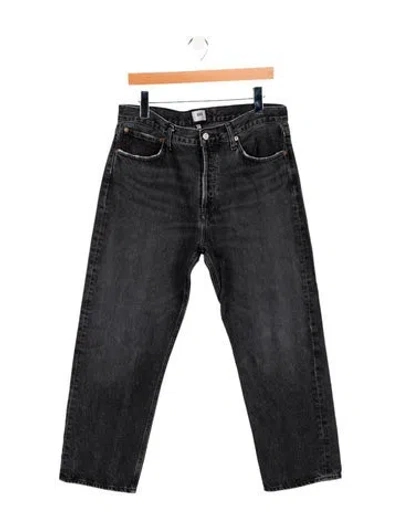 Pre-owned Acne Studios High-rise Wide Leg Jeans In Gray