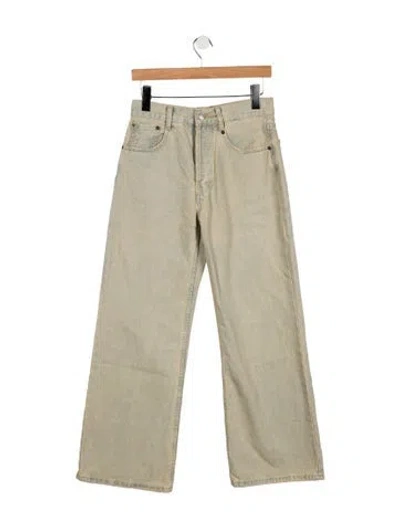Pre-owned Acne Studios High-rise Wide Leg Jeans In Multi