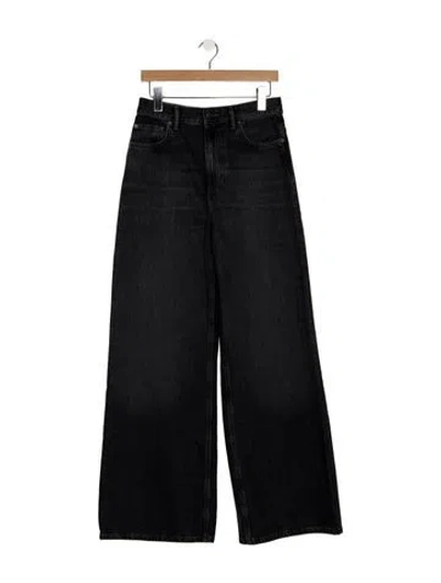 Pre-owned Acne Studios High-rise Wide Leg Jeans W/ Tags In Blue