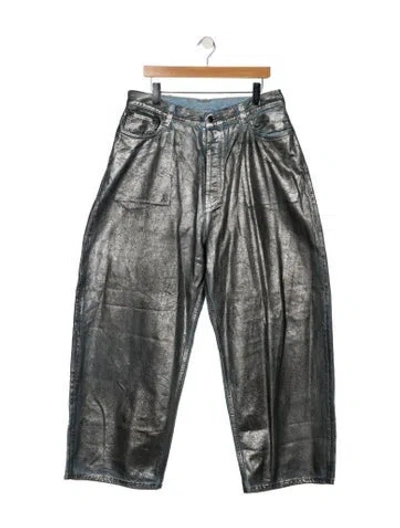 Pre-owned Acne Studios High-rise Wide Leg Jeans W/ Tags In Multi