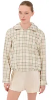 Acne Studios Ofass Summery Check Jacket In Multi