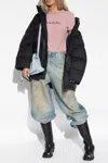 Acne Studios Orsa Recycled Nylon Ripstop Down Puffer Jacket In Black