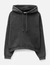 Acne Studios Hooded Sweatshirt In Black