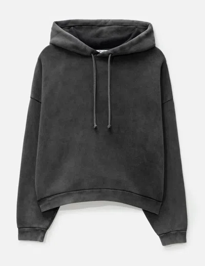 Acne Studios Hooded Sweatshirt In Black