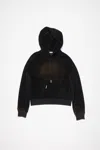 Acne Studios Hooded Sweater - Fitted Fit In Black