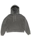 Acne Studios Hooded Sweater In Gray