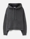 Acne Studios Hooded Sweater In Gray