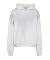 Acne Studios Melange Hoodie Logo Ci0159co R 92h In Gray