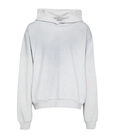 Acne Studios Melange Hoodie Logo Ci0159co R 92h In White