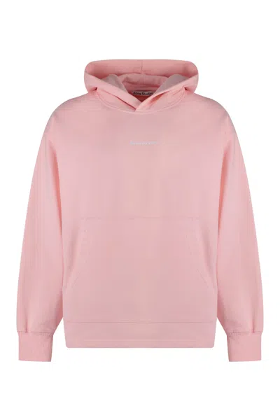 Acne Studios Hooded Sweatshirt In Pink
