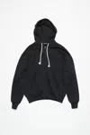 Acne Studios Hooded Zip Sweater In Black