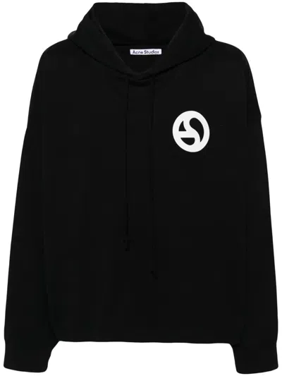 Acne Studios Hoodie Unisex In Black