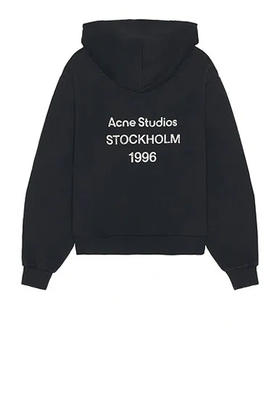 Acne Studios Hoodie In Black