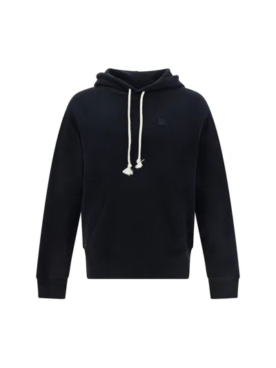 Acne Studios Hoodie In Black