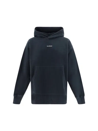 Acne Studios Hoodie In Black