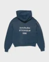 Acne Studios Hoodie Logo Blå