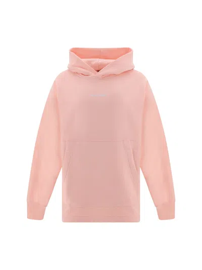 Acne Studios Hoodie In Pale Pink