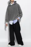 Acne Studios Hooded Sweatshirt In Grey