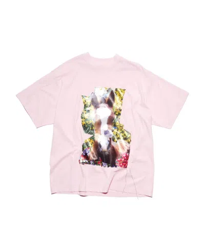 Acne Studios Horse-print Organic Cotton T-shirt