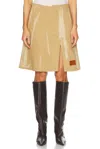 Acne Studios Acne Skirts In Faded Ochre