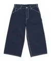 Acne Studios Indigo Denim Trousers In Blue