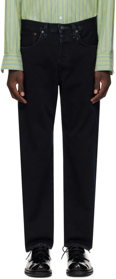 ACNE STUDIOS INDIGO RELAXED FIT JEANS