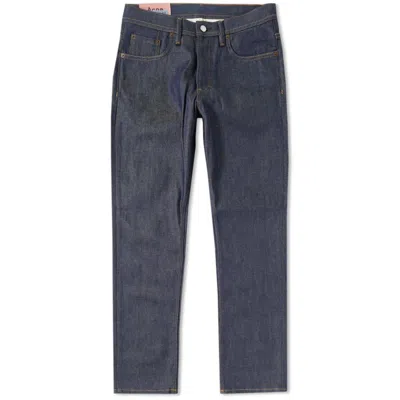Pre-owned Acne Studios Indigo River Slim Tapered Jeans In Blue