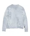 Acne Studios Intarsia-knit Motif Jumper In Blue