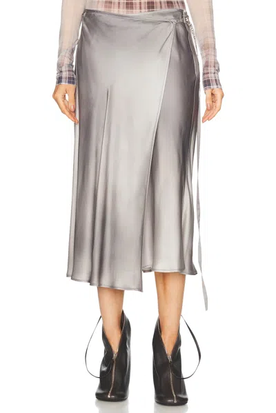 Acne Studios Ivana Skirt In Grey