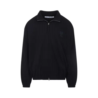 Acne Studios Long Sleeve Casual Jacket In Black