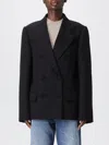 Acne Studios Black Double-breasted Blazer In Black