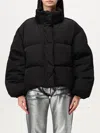 Acne Studios Coats In Charcoal