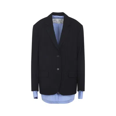Acne Studios Jacket In Blue