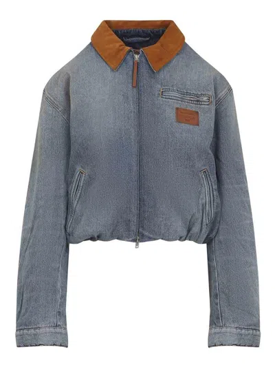 Acne Studios Jacket In Blue