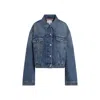 Acne Studios Washed Denim Jacket In Blue