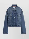 Acne Studios Washed Denim Jacket In Blue